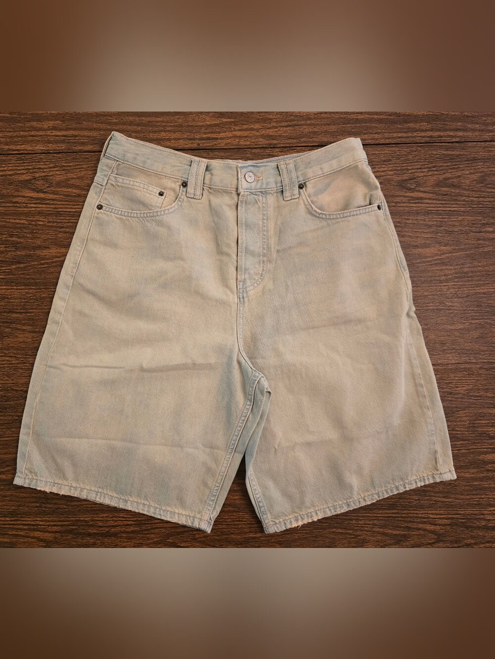 NWOT We The Free Montana Washed Light Blue Denim Shorts - 29